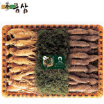 [수삼/더덕 선물관] 수삼 더덕세트 중 수삼 600g + 더덕900g : 명가일품