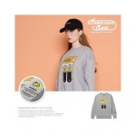 구김스 하와이언마트 h1103_AA배터리 맨투맨 티셔츠 (G17SMMT305) : 사야해몰2