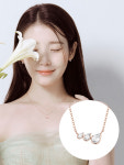 [아이유 PICK] 제이에스티나 BREEZE 14K 목걸이 (JJBRNQ6B2250R4420) : 제이에스티나