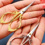 낚시 쪽가위 빈티지 공예 미싱 수예 미니쪽가위 다용도 쪽 가정용 미용 미니 자수 엔틱 : NH쇼핑몰