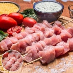 닭꼬지 1kg 50gX20개 숯불구이 야외캠핑용 닭다리살 꼬치구이 : 와우초이스 스토어