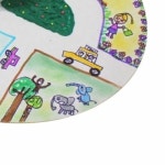 자석놀이 교육완구 우리동네 체험학습 어린이교구 창의력개발 유치원교재 단체활동 : 지해리빙