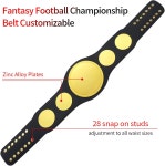 Shixin 챔피언십 벨트 성인 다양한 스타일의 상 트로피 선물 챔피언 커스텀 태권도/복싱/유도/쿵푸/판타지 풋볼 게임 (다양한 상) : 리드림1