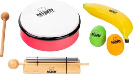 교실 음악을 위한 핸드 드럼 에너지 차임 셰이커가 포함된 5피스 리듬 세트 - 중국산 아님 내구성 있는 소재 2년 보증 : 바이루트마켓