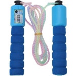스피드 줄넘기 피트니스 로프 선수용 Jump Rope Comes with Counter for Number of Ropes Adjustable Length 3 Colors 6 : 투명한... 