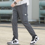 카고 편안한 면바지 남성바지 남자 조거팬츠 빅사이즈 스타일 착용감 와이드 : 루크쇼핑