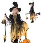 한중 엘프 마녀 골드 4종세트 할로윈 코스튬 S : 라이브디에스피