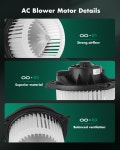 SCITOO 700107 전면 HVAC 송풍기 모터 부익용 팬 케이지 임팔라용... 임팔라 리미티드 몬테카를로용 그랑프리용 폰티악용 700107 : 아마브릿지