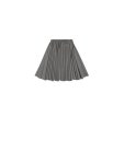 라프리마 아미 울 미디 코롤라 스커트 FSK444 WV0058 050 : 라프리마 LAPRIMA