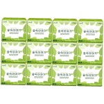 팬티라이너 20개 주부 롱 생리대 일회용품 자취 여성용품 예지미인 12팩 x 숲속이야기 : 엠에스24