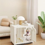 실내 강아지 켄넬 케 이동식 하우스 A. 소규모 가족용 흰색, A. 새장 : 루이셀마켓