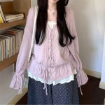 끈나시 레이어드 레이스 프릴 LM-0855 : 해피-다올M