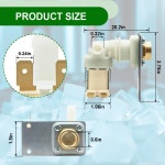 2025 매니토웍 제빙기 부품 UD0140A UD0190A 040003579 60Hz 업그레이드 115120V 밸브 33129042 5W 등 유입 물 UD0240A UD0210A... 