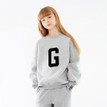 고스트리퍼블릭 주니어 후로킹 G 로고 오버핏 맨투맨 티셔츠 JMT-J1134 - 기타192446 : 파랑새7