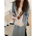 끈나시 레이어드 레이스 프릴 LM-0855 : 해피-다올M