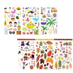 다꾸스티커 사계절스티커 : 아시아최고마트