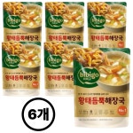 간편식 집밥 비비고 황태듬뿍해장국 460g 6개 : 이로운 픽