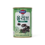 리치스 블랙 올리브 슬라이스 405g 스페인산 슬라이스 올리브 캔 통조림 : 월드푸드마켓