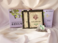 송산 포도로 만든 건강차 와인레드티 6개입 [병문안 , 명절, 효도 선물] : 숨 soom