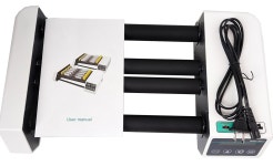 YFYIQI 테스트 튜브 롤러 믹서 4 랩 셰이커 브러시리스 모터 수평 롤링 속도 20~80rpm 사양 φ45~100mm 최대 용량 1L 시약 병 2/2kg... 