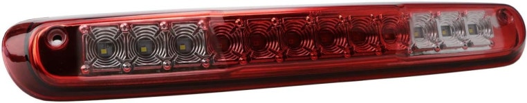 20072013 쉐보레 실버라도용 트레사운드GMC 시에라 1500 카고 센터 라이트 테일 하이 라이트레드 2500HD 램프 마운트 Chrome Housing... 