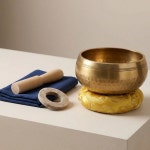 핸드메이드 명상 싱잉볼 테라피 요가 싱잉볼 사운드 힐링 : 문구 가구 학생 가성비 홈