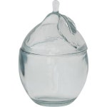 크리에이티브 코옵 8온스 프레스드 글라스 레몬 모양 병 투명Creative Co-Op : GloryCompany