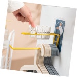 욕실대야걸이 스타일리시한 욕실 공간 정리용 편리한 벽면 설치형 세탁소 또는 샤워실 사용 가능한 용품 : 아연다이쏘