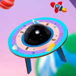 ms 민화샵 우주 미러볼 무드등 약 105x63mm 공간 분위기 움직이는 달님 별님 채색도구 활용 꾸미기 빛 원리 : 토루랜드