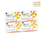 식물나라 캐모마일 모이스처 비누 100g 4P -O : 모두행복장터