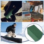 파텔라이 구미 고무 가장자리 튜닝 소프트 하드 스톤 트리오 연마석 스키 스노보드 장비 59 x 20 mm Green Blue 2 : Wavyc