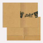 주문제작 투포켓 종이화일 (크라프트 포켓 60mm) - (1,000개) [0166674] : 주식회사 유닉스글로벌