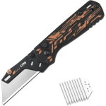 CJRB Boxer EDC 접이식 다용도 나이프, G10 손잡이의 소형 포켓 총 10개의 칼날 포함J1967 Mech BlackCJRB CUTLERY : GloryCompany