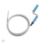 배관 막힘 제거 스프링 청소 도구 170cm 욕실 싱크대 하수구 뚫기 가정용 : 나우상점23