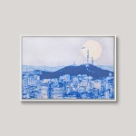 [갤러리티] TIMESLIP-bluehour(남산타워) - 이지훈 작가 원작 : 갤러리티