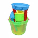 어린이 모래놀이세트 타워 바스켓 삽 갈퀴 물뿌리개 장난감 해수욕장 갯벌 도구 야외 놀이터 촉감놀이 : KJS마켓