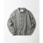 아웃스탠딩 OUTSTANDING LS STRIPE COLLAR KNIT CARDIGAN_MELANGE GRAY OS26SSKN05MGR 398877 : 일담07