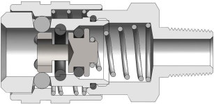 딕슨 1/8 Rectus 21 커플러 1/4 M-NPTF 200673-1-2 (125-D-SS) : 세레노아