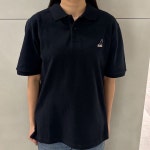 [국내정식매장] 캉골 반팔 티셔츠 Kangol 에센셜 피케 셔츠 1727 다크네이비 : 메카버스 코리아