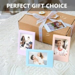 인스탁스 미니 12/11/EVO/SE/8/7+/99 3인치 폴라로이드용 필름 컬러풀 2.15 x 3.4 포토 프레임 (21팩 ) Small Frame : 여유로운 거래 연구소