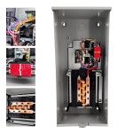 실내외 사용을 위한 Generac RXG16EZA3용 100암페어 자동 전송 스위치 교체 필수 회로 백업을 통합 로드 센터가 있는 16개 NEMA 3R... 