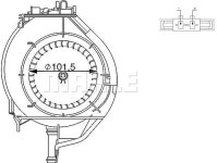 MAHLE 베어링 266 000 HVAC 블로워 모터 : 세레노아