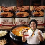 이순실 직접 갈아만든 김치 콩비지찌개 400g 국내산 장단콩 6팩 : 만그루의 멀티샵
