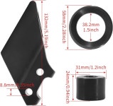 Tectall 체인 롤러 앤 가이드 전체 키트 88-06 Yamaha Blaster 200 87-04 Warrior 350에 모두 적합합니다 : 루프앤굿즈