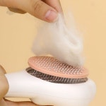 반려동물 털 관리 실리콘 브러시 고양이 강아지 그루밍 빗 털갈이 시즌 털 제거 : 정이네 잡화점