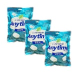 너만아는과자점 롯데제과 애니타임 밀크 민트 캔디 185g x3개/ 자일리톨사탕 : 루다온마켓