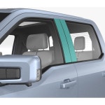 포드 F-150 라이트닝 올 트림 프로 XLT 라리아트 플래티넘 클리어 코팅... 자가 치유 갑옷 방패 키패드 컷아웃 포함 를 위한 TWRAPS... 