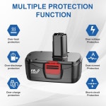 19.2볼트 배터리 다이하드 C3 130279005 130279003 315.11753 315.115410 315.11485 11375 113755 무선 도구-2팩으로 업그레이드된... 