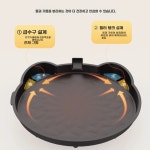 통구이양면팬 초대형 생선 삼겹살 구이 베스트하임 경량 A. J3425 양면 분리 가능 : 윤세이프랩