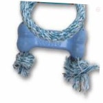 온리진 Kong 퍼피 구디 본 로프 블루 개장난감 애견치아케어 반려동물장난감 : 온리진 추천샵